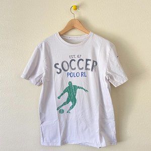 Polo by Ralph Lauren Graphic T-Shirt White Medium